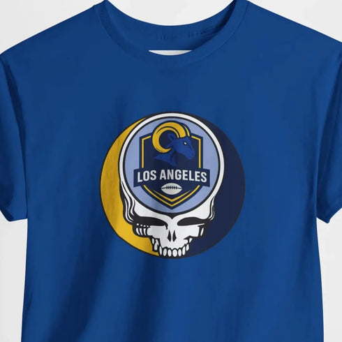 Grateful Dead - The Gridiron Collection: Los Angeles Edition Grateful Dead Steal Your Face T-Shirt - NFL - StealieShop